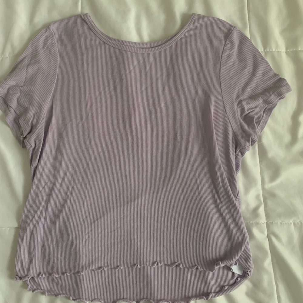 Cute purple top